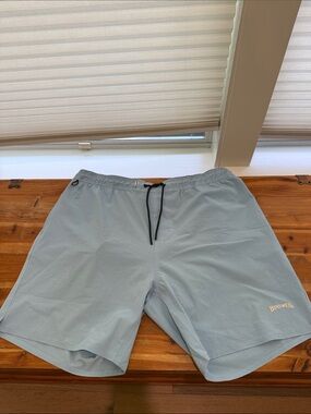EUC Birdwell Beach Britches Wright Lined Short size XL in Haze